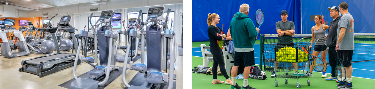 Fitness Center & Tennis Lessons